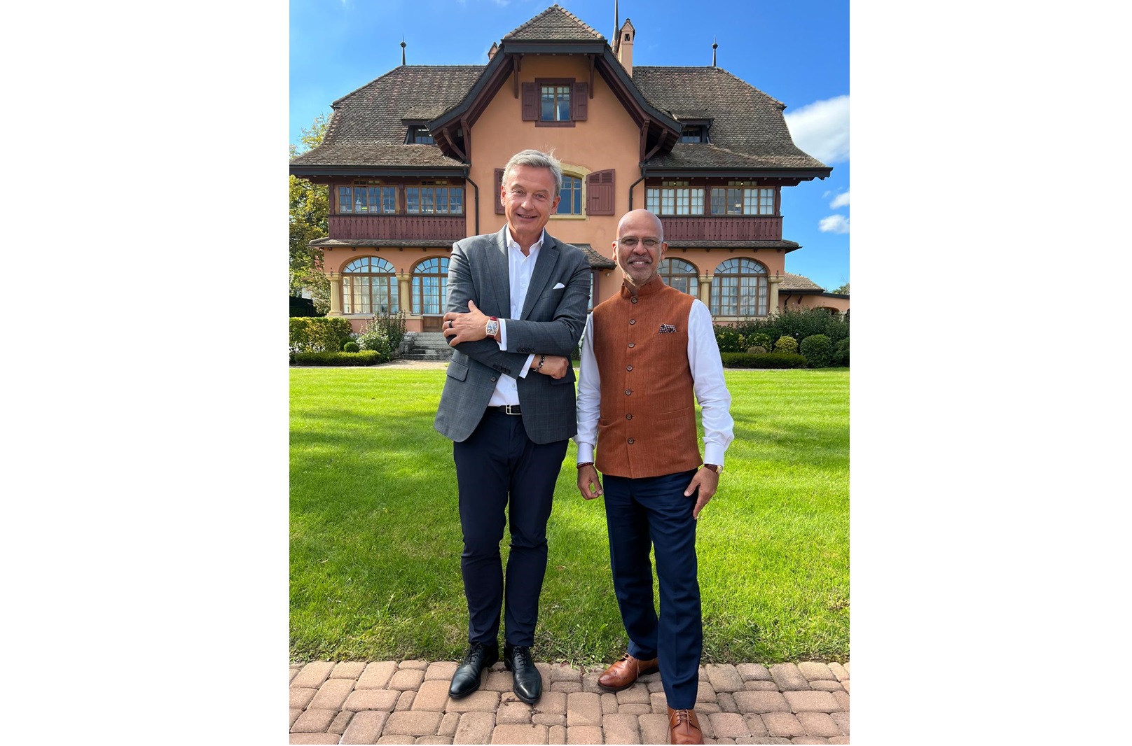Ambassador Mridul Kumar visited Watchland, headquarters of Franck Muller in Geneva on 17 September 2024